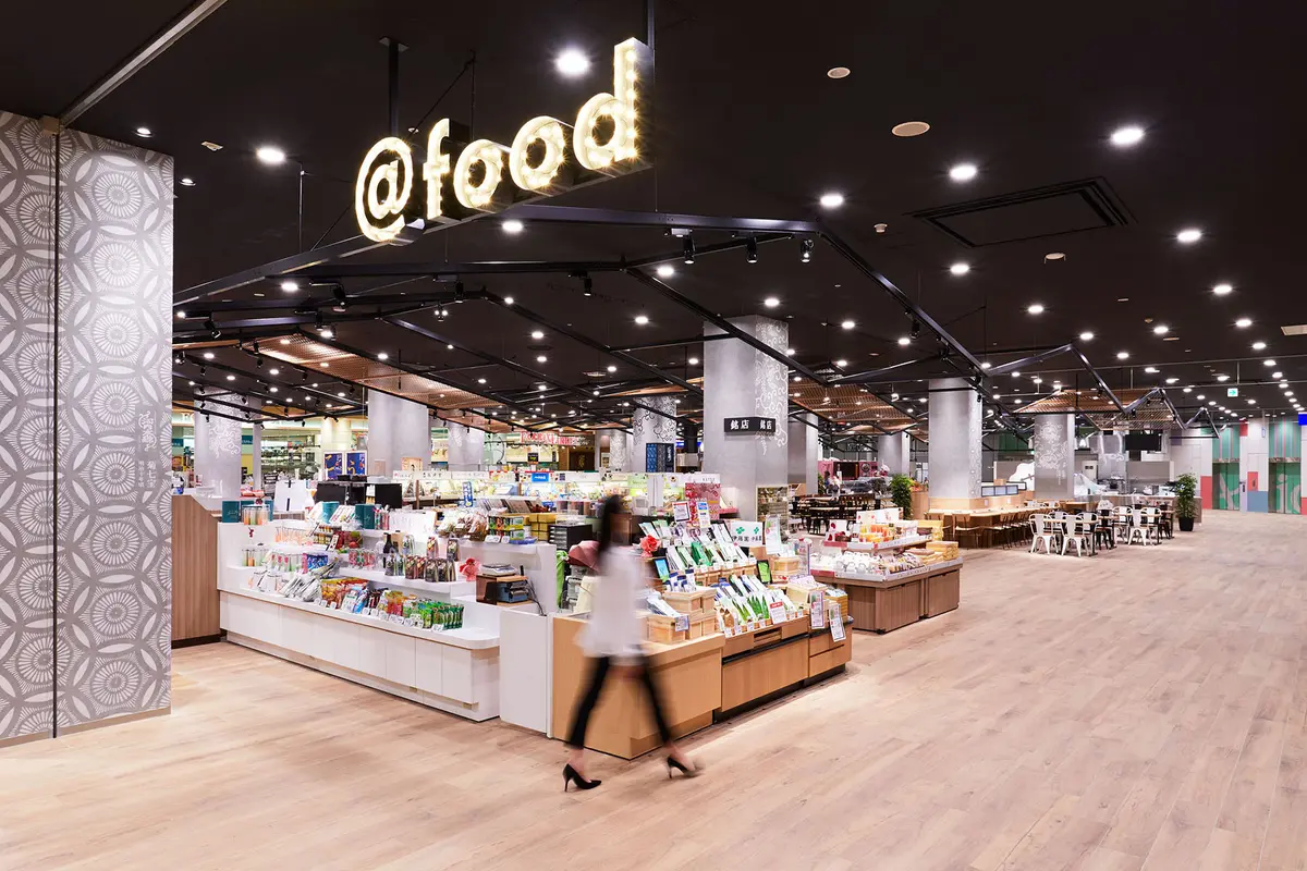 アリオ八尾　“河内木綿文様” を後世に伝える空間表現