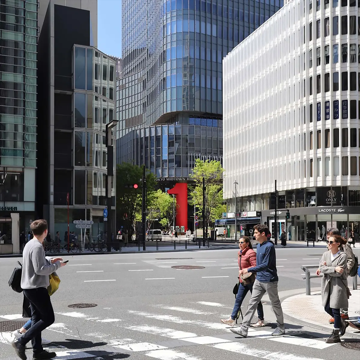 東京ミッドタウン日比谷１周年記念装飾