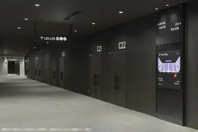 ぴあアリーナＭＭ　サイン計画