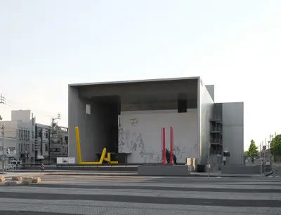 丸亀市猪熊弦一郎現代美術館・図書館＿長寿命化に伴うサイン改修