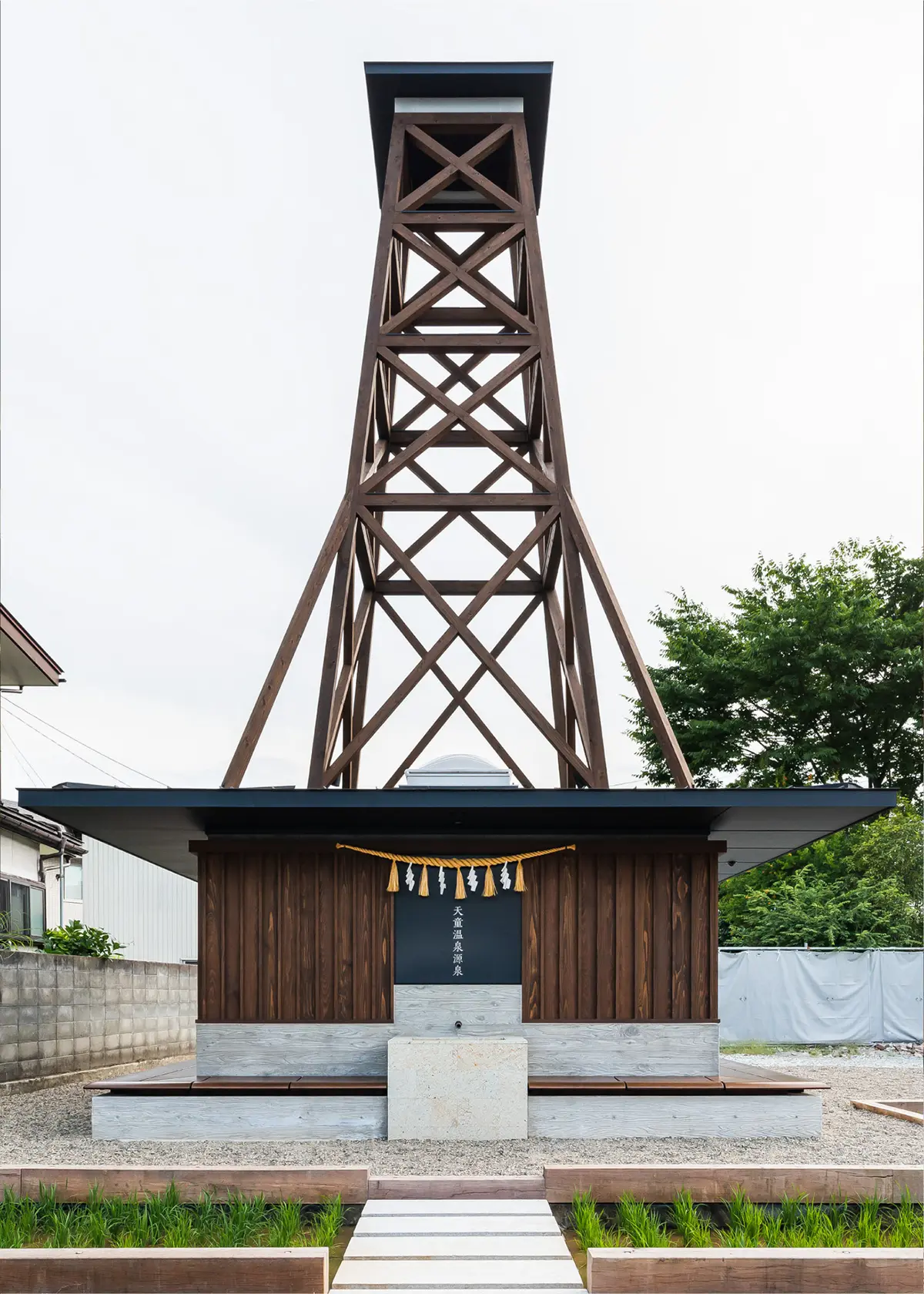 天童温泉源泉櫓