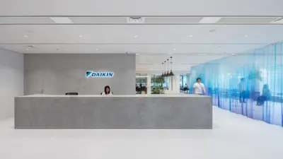 ダイキン東京オフィスエントランスシンボル