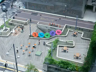 Sony Park展サインデザイン