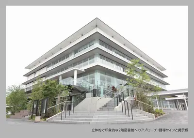 善通寺市新庁舎・新図書館建設工事サイン計画