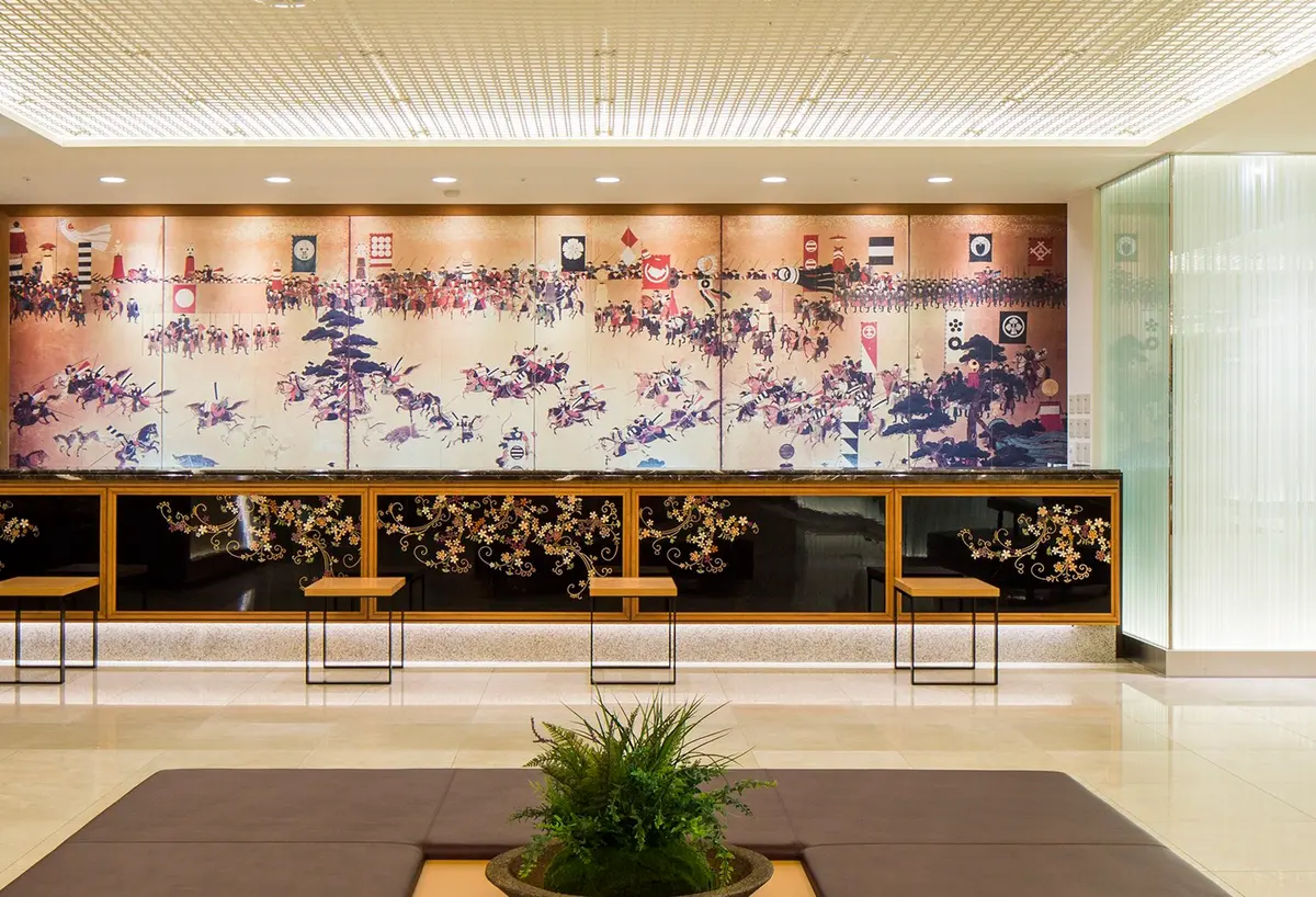 御宿東鳳 ロビー耐震改修