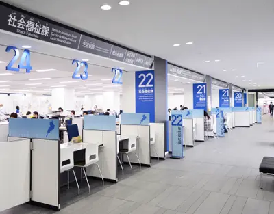 長浜市庁舎 サイン計画