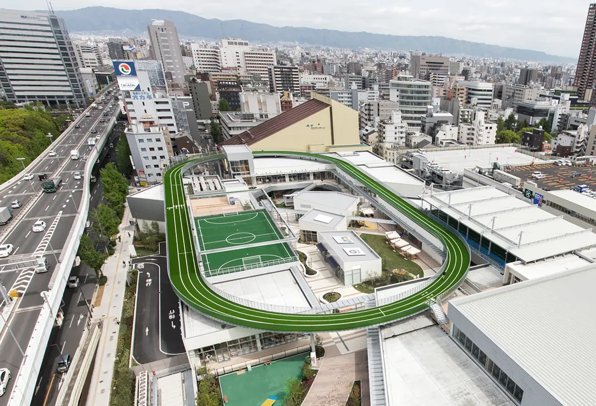 もりのみやキューズモールＢＡＳＥ エアトラック