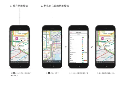 路線図マップアプリ