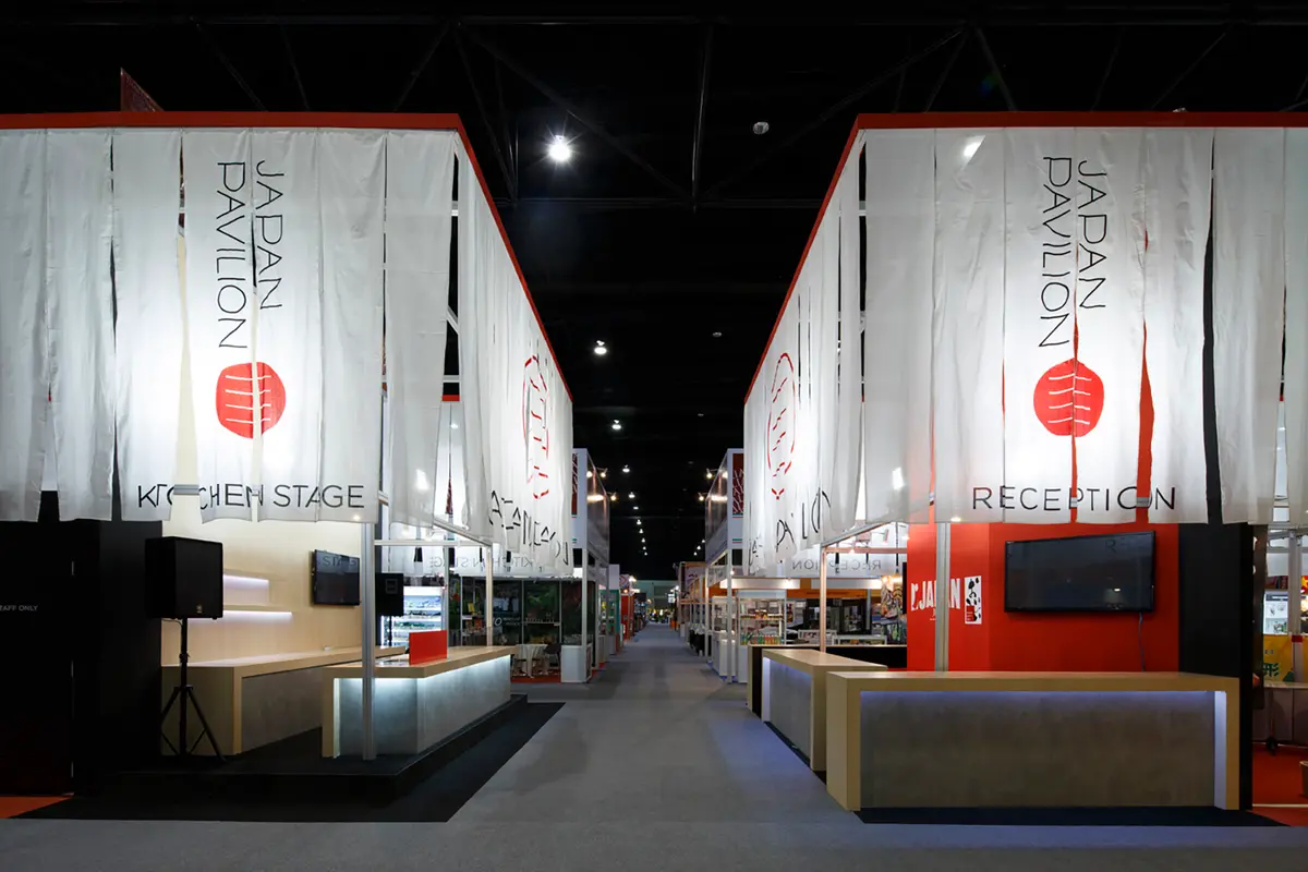 ＴＨＡＩＦＥＸ２０１４ のれんをぐるりと