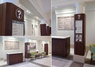 愛育病院のサイン