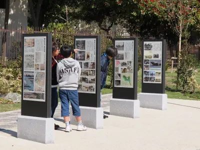 本牧十二天社跡 解説サイン