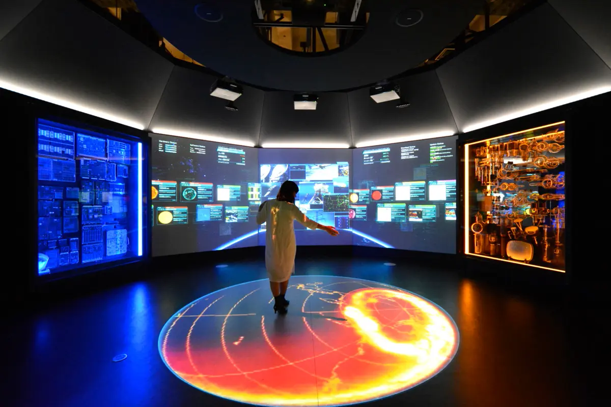 国立科学博物館　地球館　リニューアル　「２階　科学技術で地球を探る」