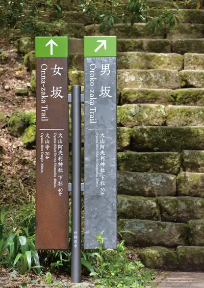 大山案内サイン統一化プロジェクト