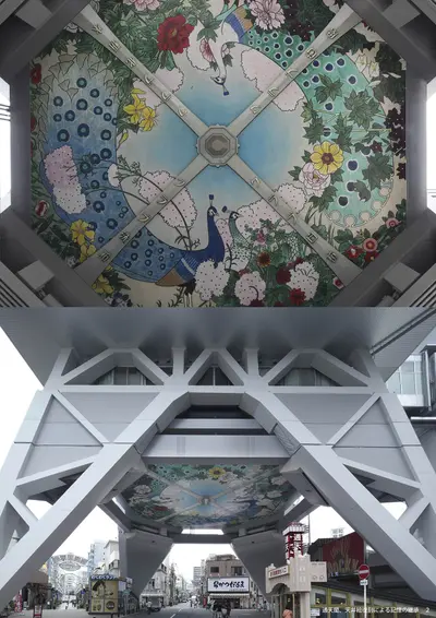 通天閣、天井絵復刻による記憶の継承