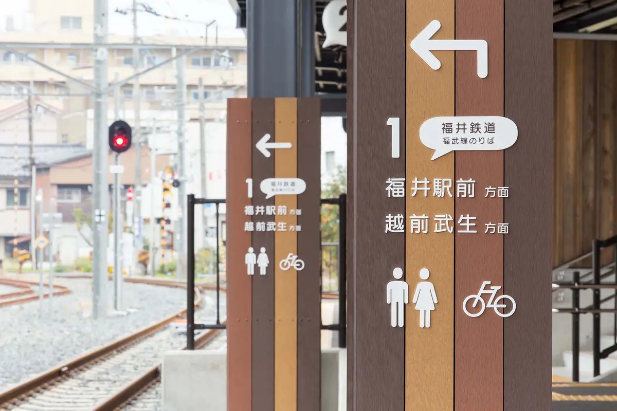 えちぜん鉄道田原町駅