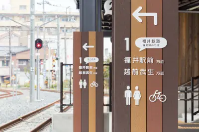 えちぜん鉄道田原町駅