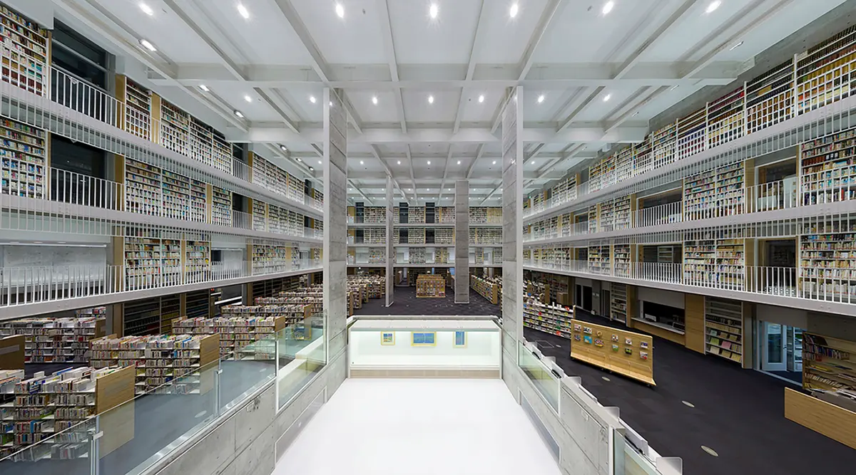 市立米沢図書館・よねざわ市民ギャラリーサイン計画