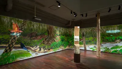 沖縄県県民の森 森のふしぎ館・木のふれあい館