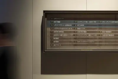 岩﨑吉祥寺ビル エントランスサイン