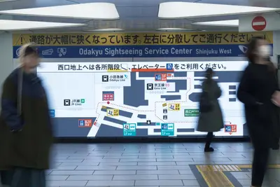 仮囲い変更対応サイン計画　