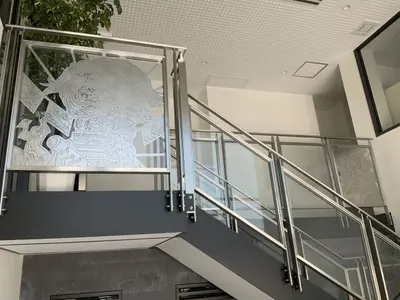 藤田産業株式会社 新社屋新築工事 サインアート板金